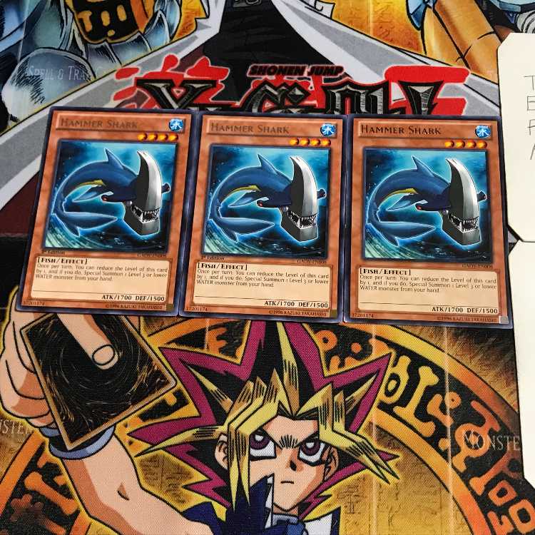 英語版 ハンマー・シャーク 6 レア 3枚セット てら