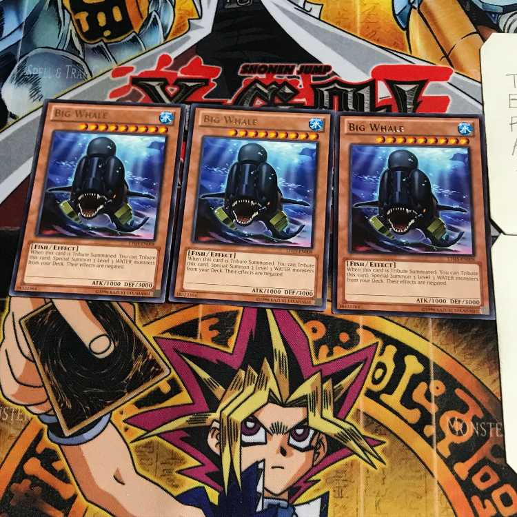 英語版 ビッグ・ホエール 1 レア 3枚セット てら