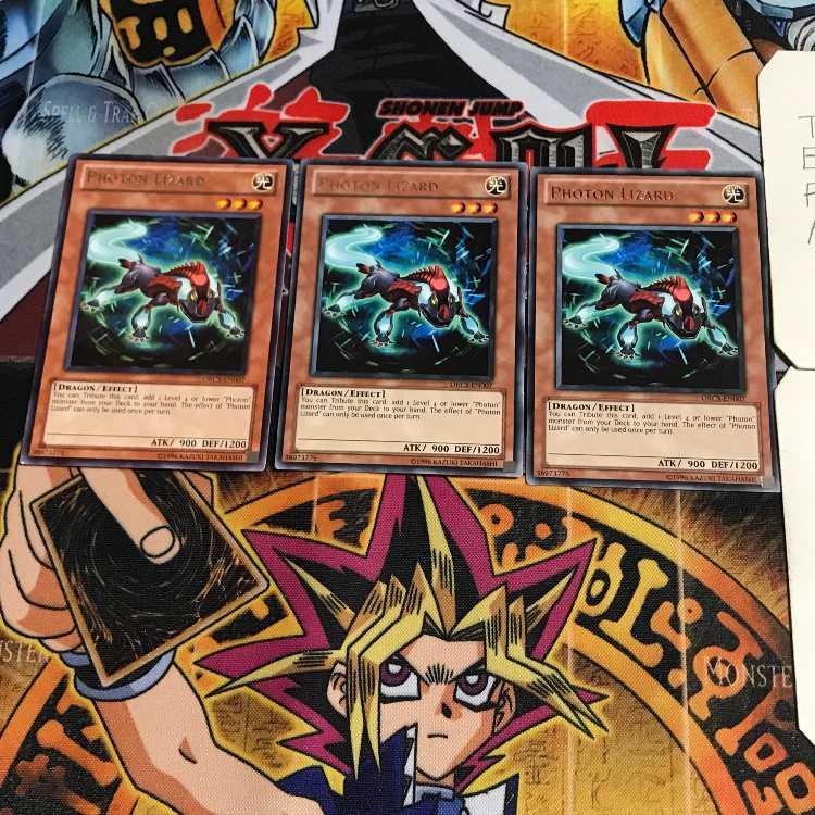 英語版 フォトン・リザード 4 レア 3枚セット てら