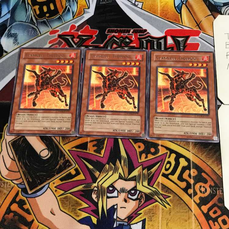 英語版 フレムベル・ヘルドッグ 1 レア 3枚セット てら