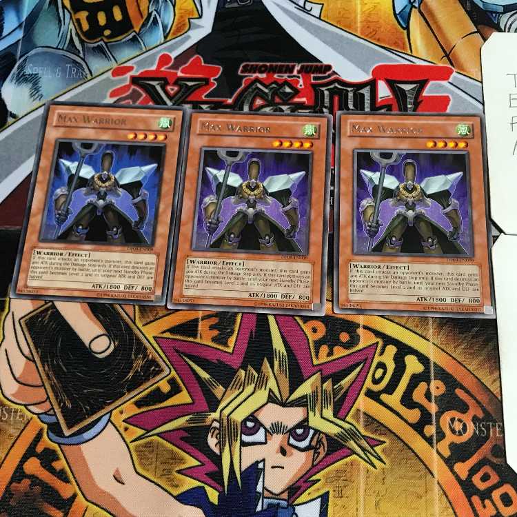 英語版 マックス・ウォリアー 8 レア 3枚セット てら
