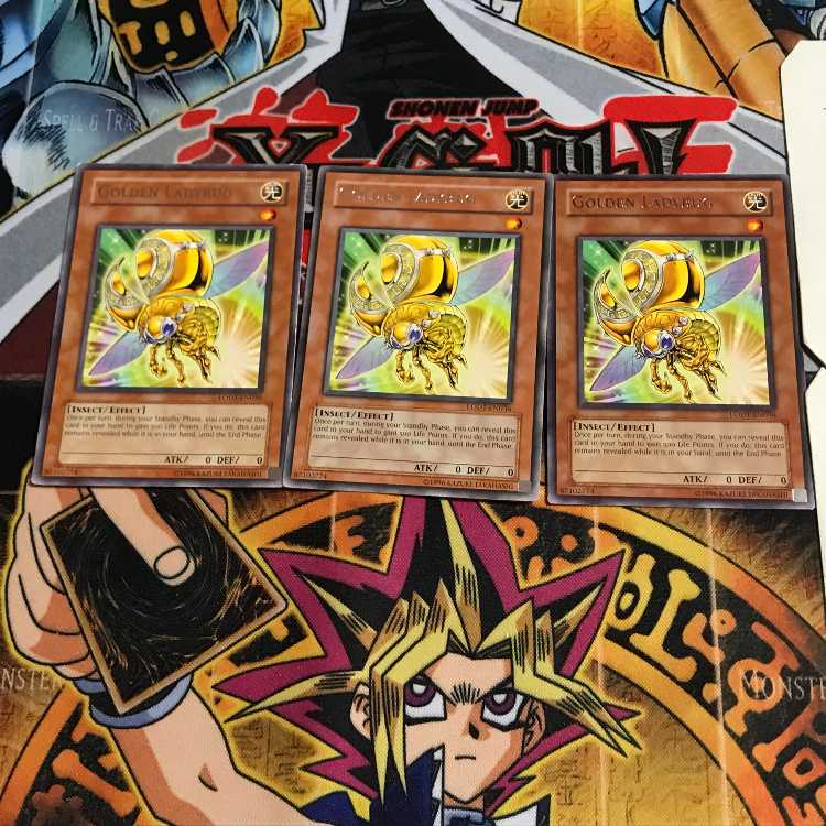英語版 黄金の天道虫 1 レア 3枚セット てら
