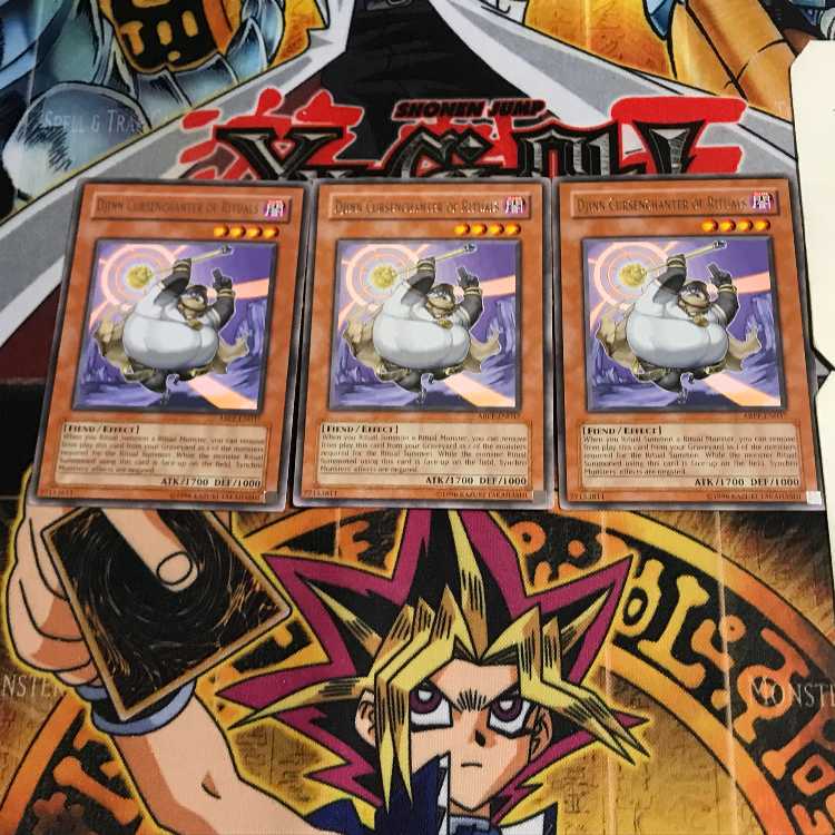 英語版 儀式魔人カースエンチャンター 4 レア 3枚セット てら