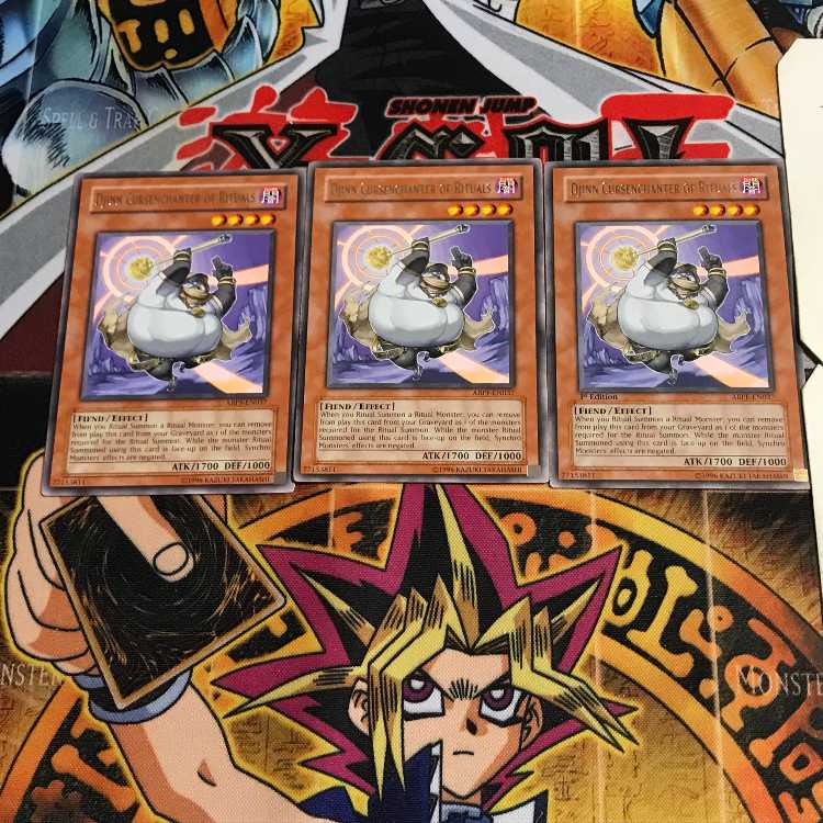 英語版 儀式魔人カースエンチャンター 7 レア 3枚セット てら