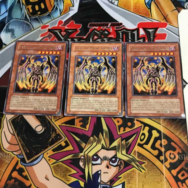 英語版 軍神ガープ 3 レア 3枚セット てら