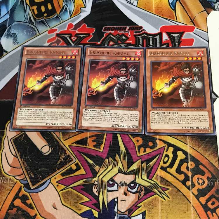 英語版 紅炎の騎士 1 レア 3枚セット てら