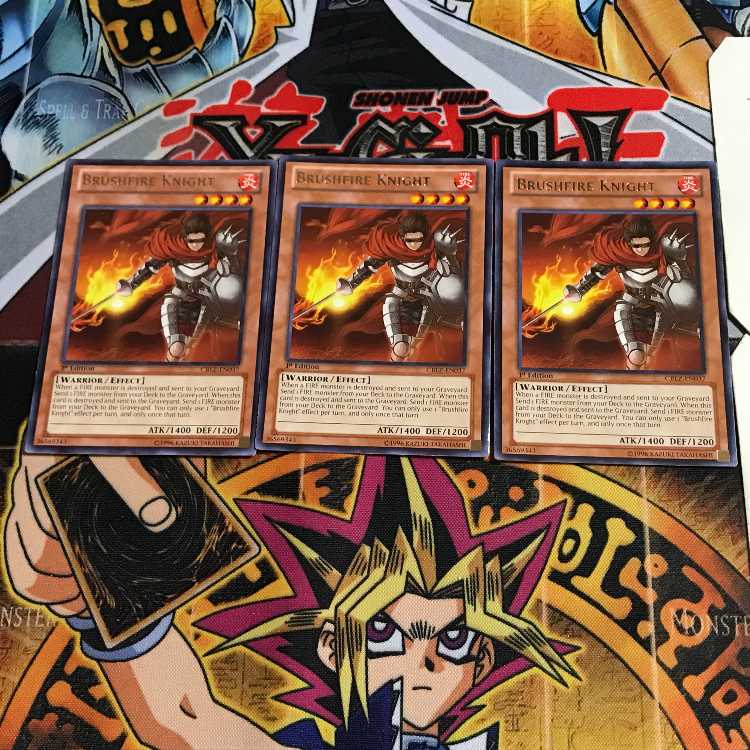 英語版 紅炎の騎士 2 レア 3枚セット てら