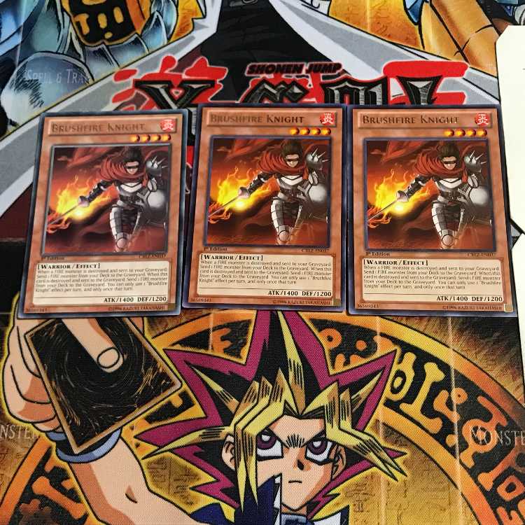 英語版 紅炎の騎士 4 レア 3枚セット てら