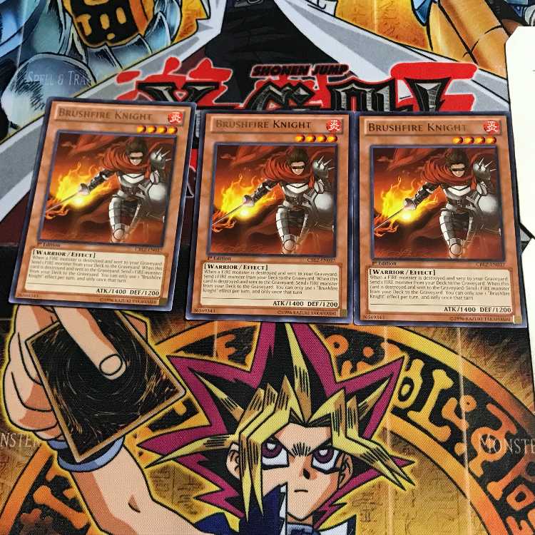 英語版 紅炎の騎士 5 レア 3枚セット てら