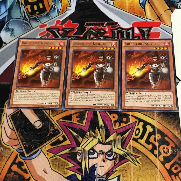 英語版 紅炎の騎士 6 レア 3枚セット てら