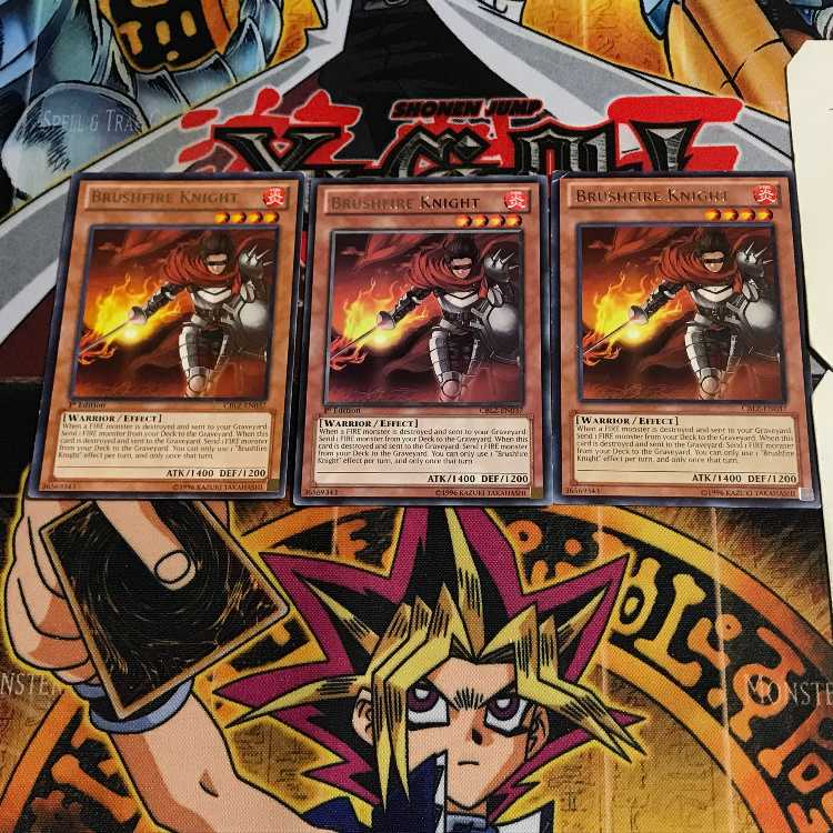 英語版 紅炎の騎士 7 レア 3枚セット てら