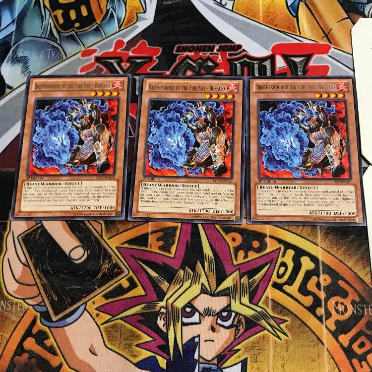 英語版 殺炎星-ブルキ 3 レア 3枚セット てら