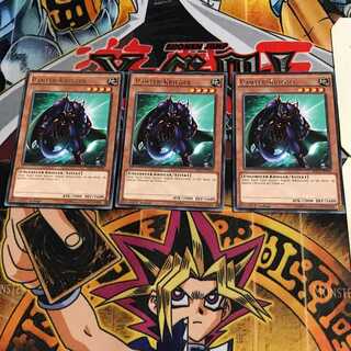 英語版 漆黒の豹戦士パンサーウォリアー 1 レア 3枚セット てら