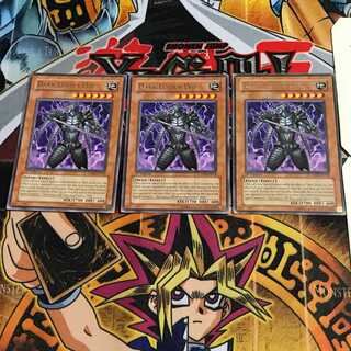 英語版 漆黒の魔王 LV6 1 レア 3枚セット てら