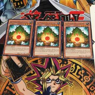 英語版 森の聖霊 エーコ 1 レア 3枚セット てら