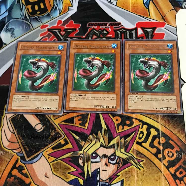 英語版 深海の大ウナギ 4 レア 3枚セット てら