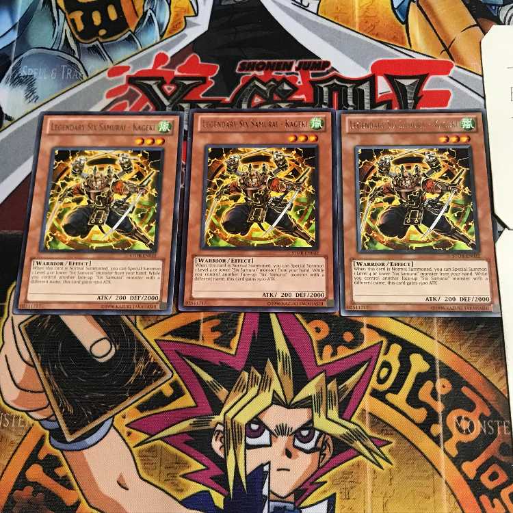 英語版 真六武衆-カゲキ 4 レア 3枚セット てら