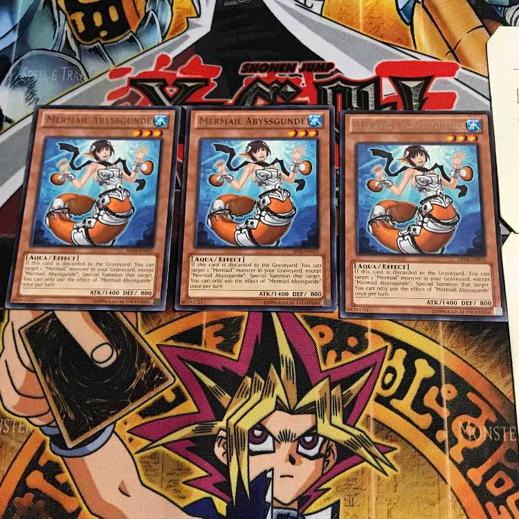 English Water Seirin - Abisgunde 4 rare, set of 3 Tera.