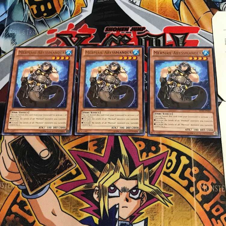 英語版 水精鱗-アビスマンダー 2 レア 3枚セット てら