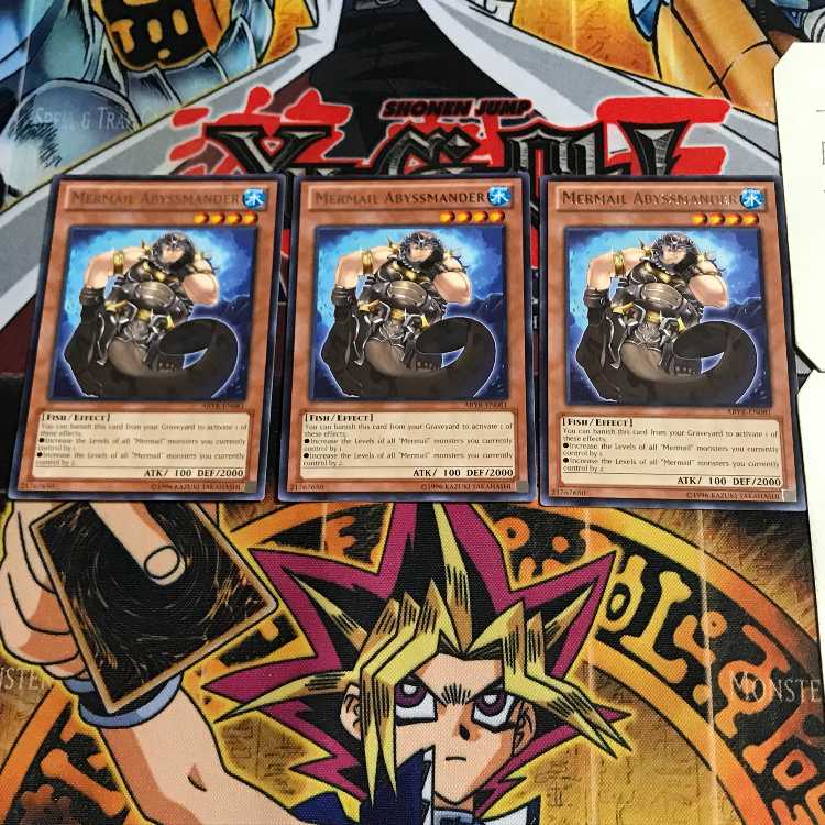 英語版 水精鱗-アビスマンダー 5 レア 3枚セット てら