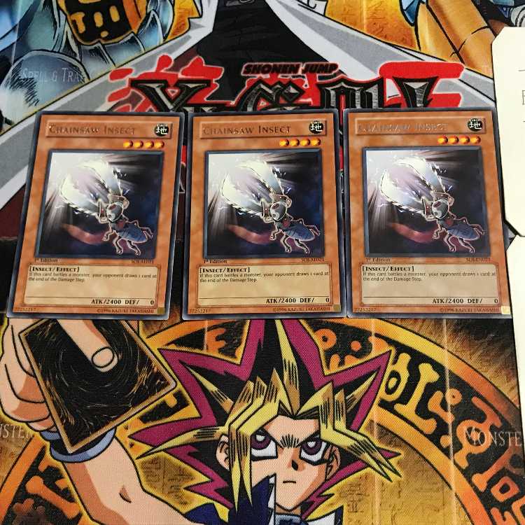 英語版 電動刃虫 3 レア 3枚セット てら