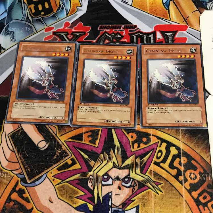 英語版 電動刃虫 4 レア 3枚セット てら