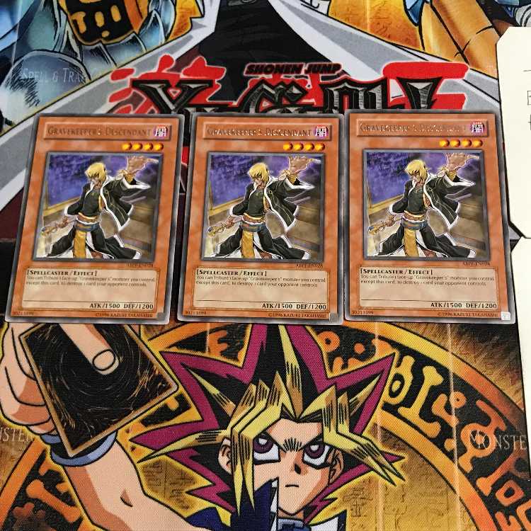 English Gravekeeper's Descendant 2 rare, set of 3 Tera.