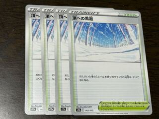 頂への雪道 165/172