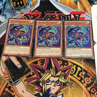 英語版 紋章獣ツインヘッド・イーグル 4 レア 3枚セット てら