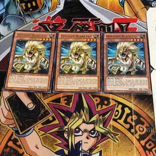 英語版 紋章獣レオ 6 レア 3枚セット てら