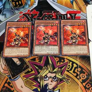 英語版 勇炎星-エンショウ 8 レア 3枚セット てら