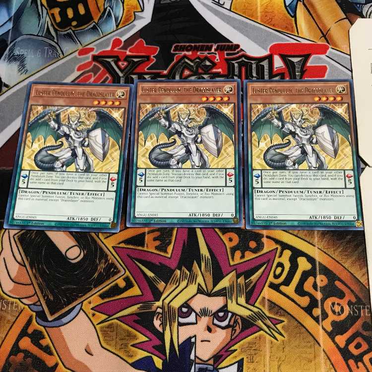 英語版 竜剣士ラスター P 4 レア 3枚セット てら