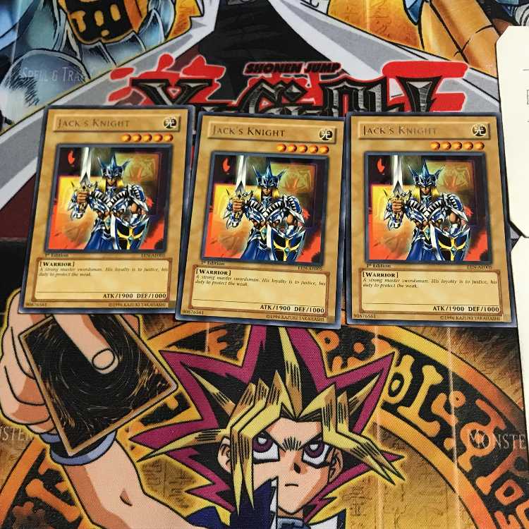 英語版 ジャックス・ナイト 1 レア 3枚セット てら