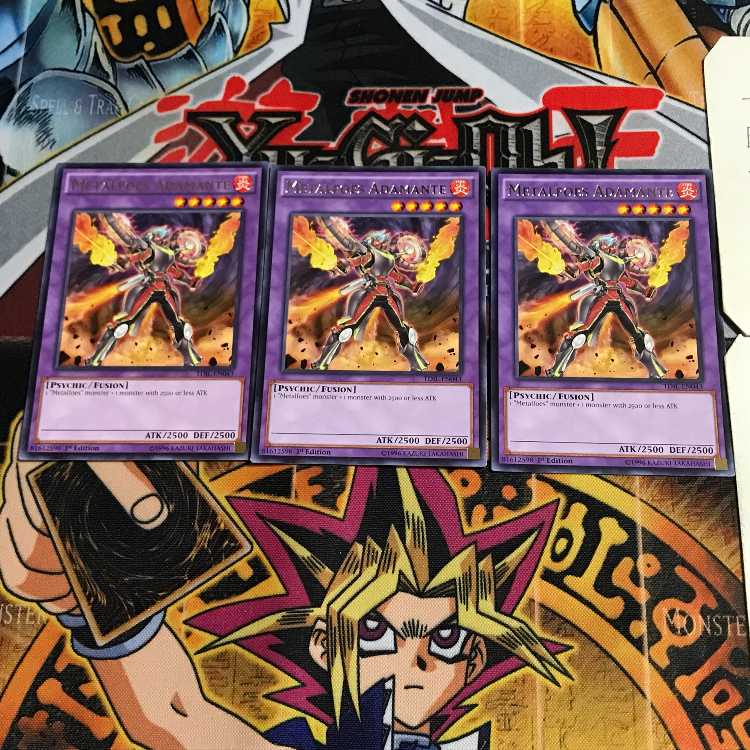 英語版 メタルフォーゼ・アダマンテ 1 レア 3枚セット てら