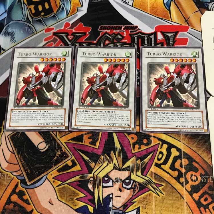 英語版 ターボ・ウォリアー 2 レア 3枚セット てら