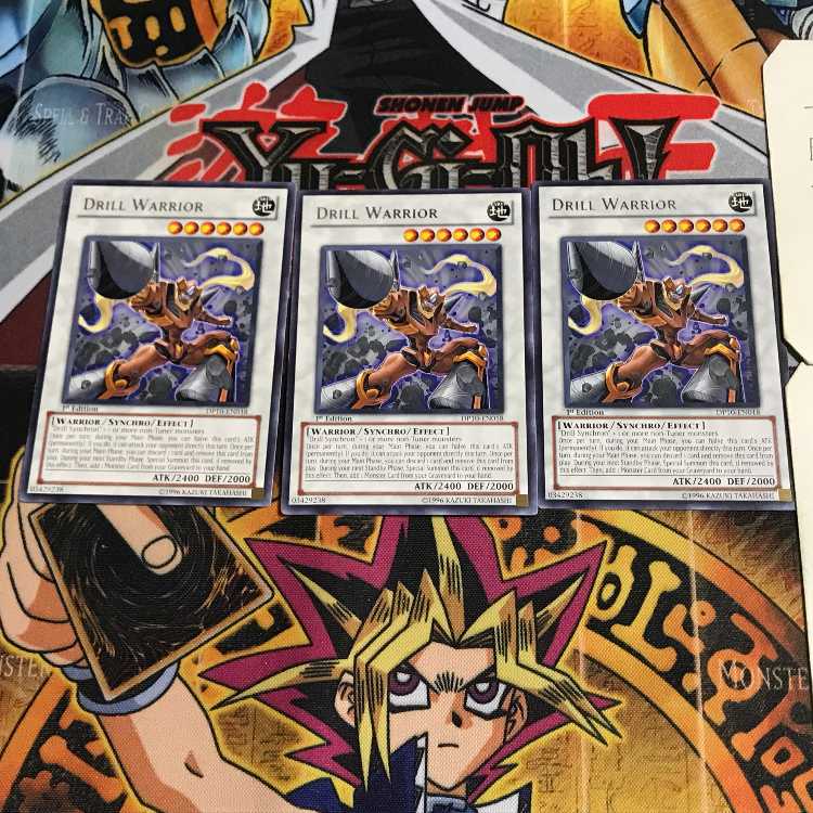 英語版 ドリル・ウォリアー 4 レア 3枚セット てら
