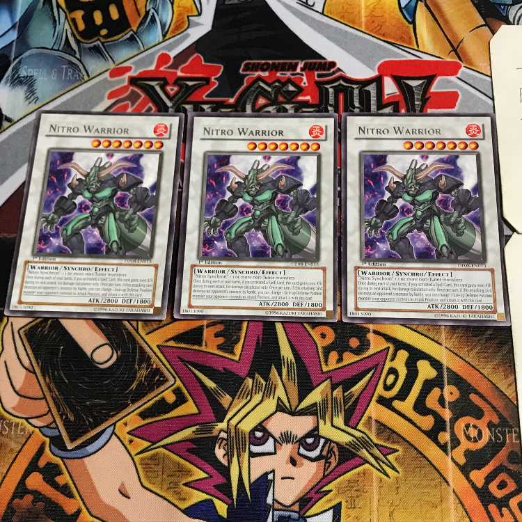英語版 ニトロ・ウォリアー 3 レア 3枚セット てら