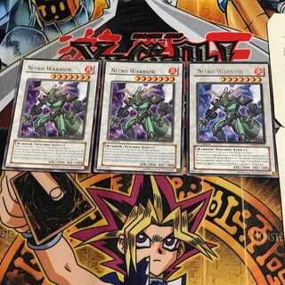 英語版 ニトロ・ウォリアー 4 レア 3枚セット てら