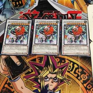 英語版 神樹の守護獣-牙王 1 レア 3枚セット てら