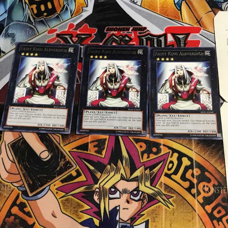 英語版 妖精王 アルヴェルド 1 レア 3枚セット てら