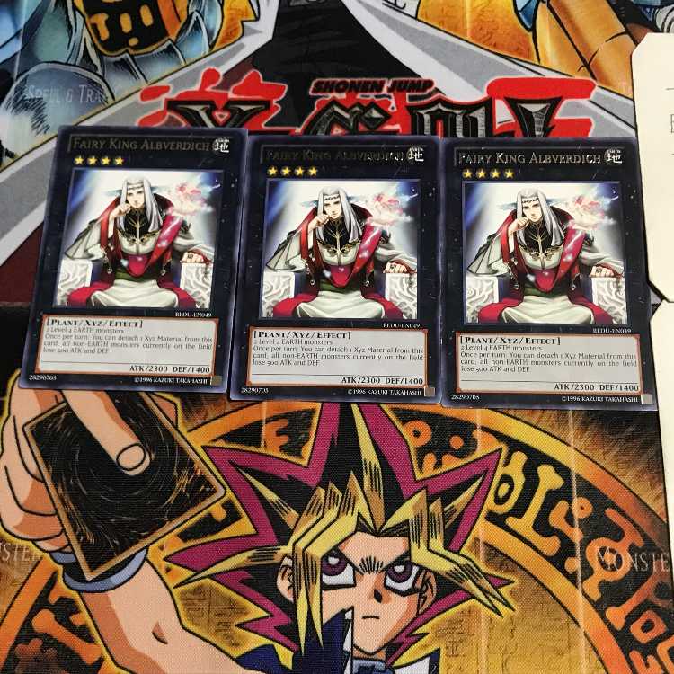 英語版 妖精王 アルヴェルド 2 レア 3枚セット てら