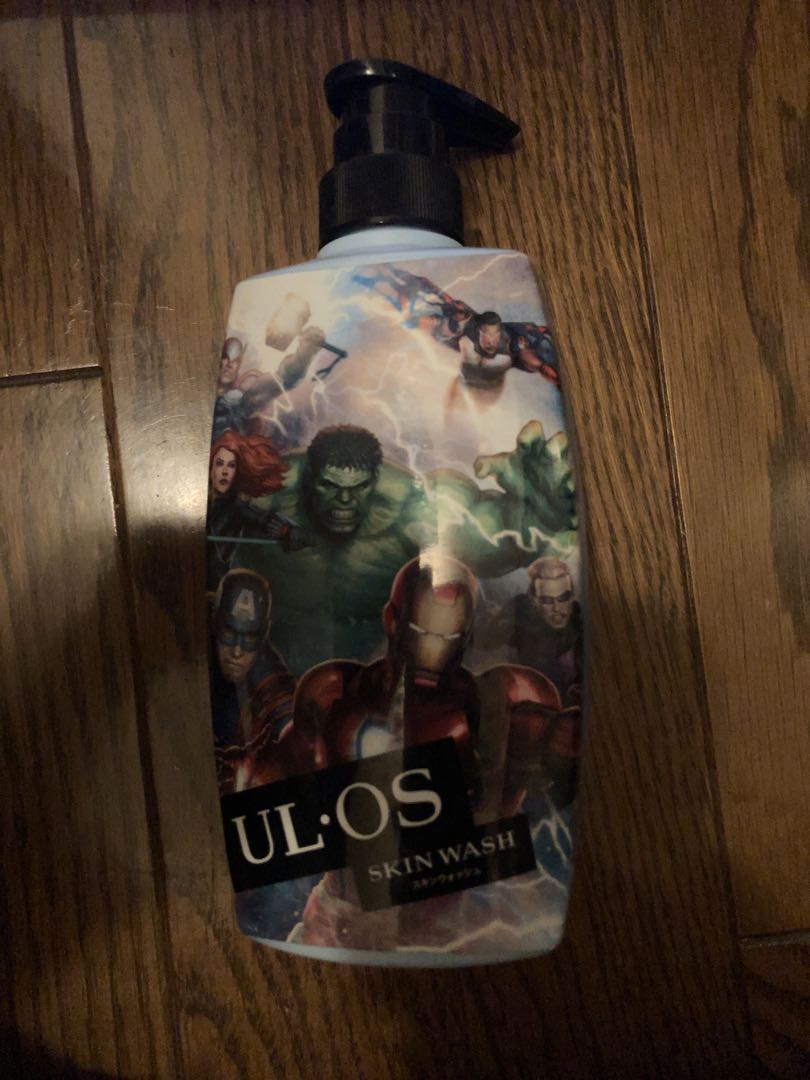 アベンジャーズ  ulos シャンプー　ボトル