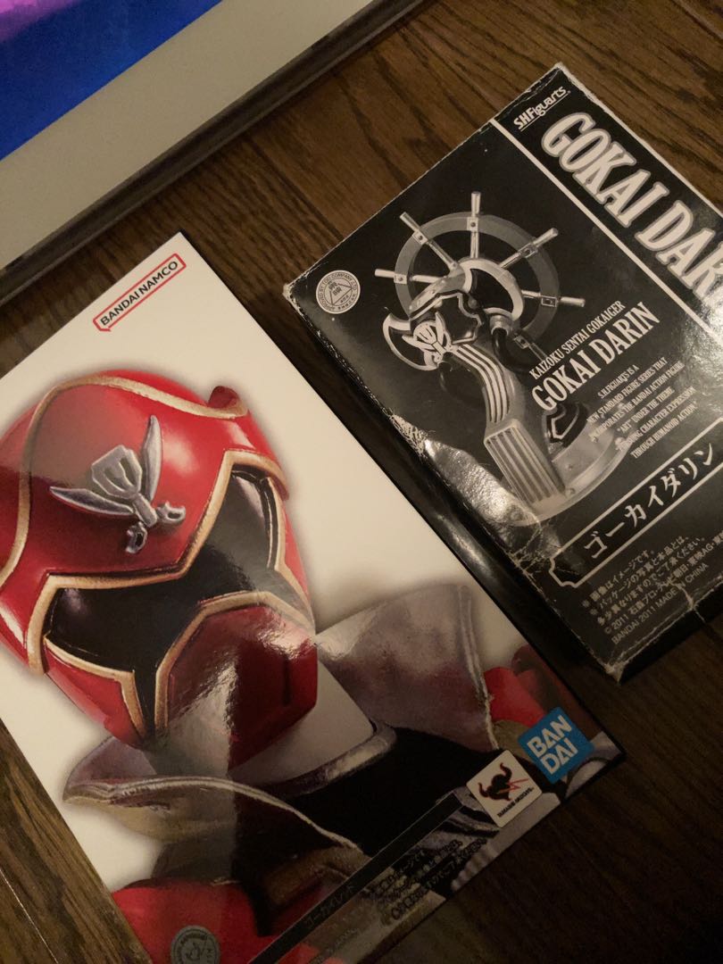 ゴーカイレッド　フィギュアーツ　真骨彫　ゴーカイダリン付き