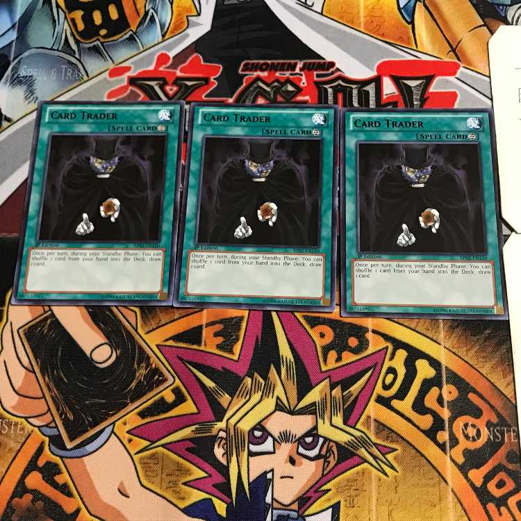 英語版 カードトレーダー 1 黒レア 3枚セット てら