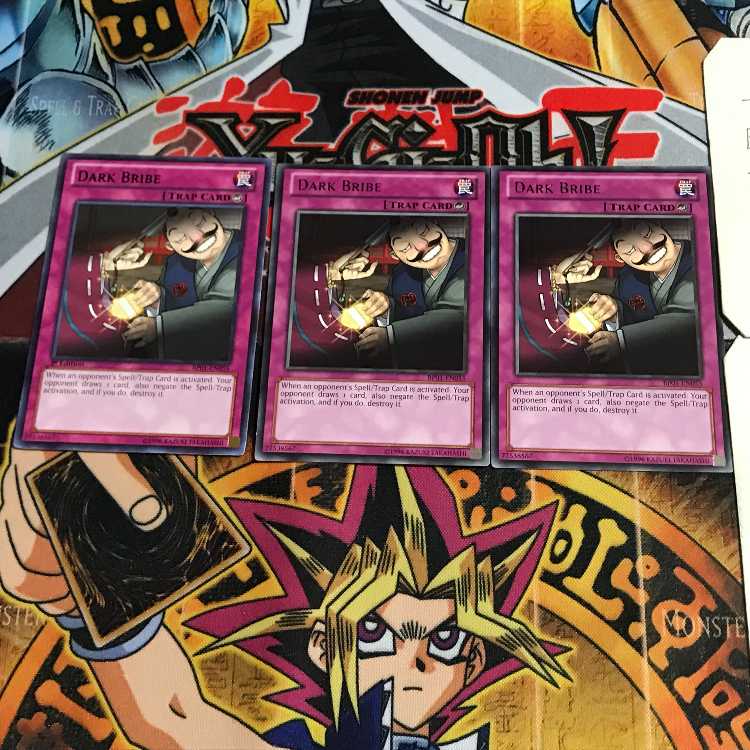 English Dark Bribe 7 black rare, set of 3 Tera.