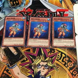 英語版 ディープ・ダイバー 1 黒レア 3枚セット てら