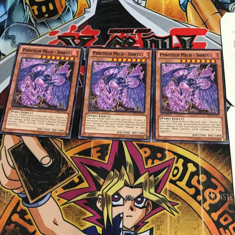 英語版 炎神機-紫龍 2 黒レア 3枚セット てら