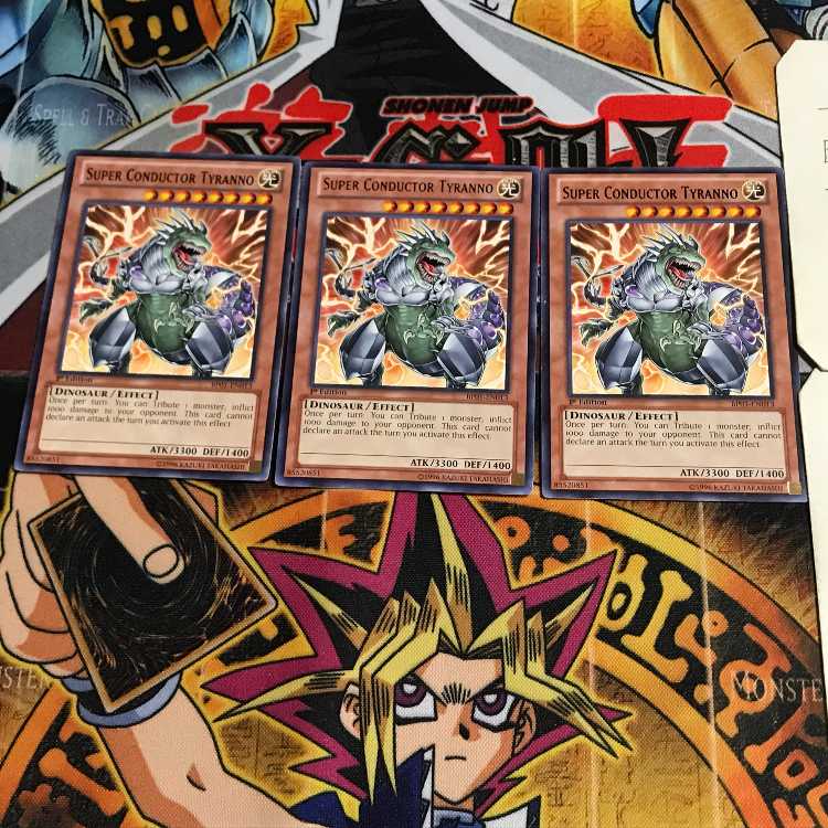 英語版 超伝導恐獣 2 黒レア 3枚セット てら