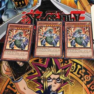 英語版 超伝導恐獣 3 黒レア 3枚セット てら