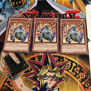 英語版 超伝導恐獣 7 黒レア 3枚セット てら